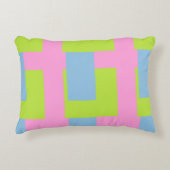 Tri Color Accent Pillow アクセントクッション (正面)