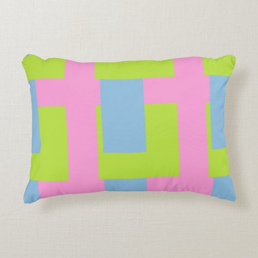 Tri Color Accent Pillow アクセントクッション (正面)