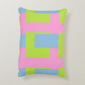 Tri Color Accent Pillow アクセントクッション (裏面(縦))