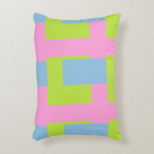 Tri Color Accent Pillow アクセントクッション (正面(垂直))