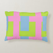 Tri Color Accent Pillow アクセントクッション (裏面)