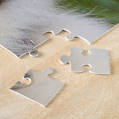 Tri Color Australian Shepherd Puppy Dog ジグソーパズル (側面)