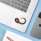 Tri-color Hognose sticker シール (ノートパソコンとiPhone)