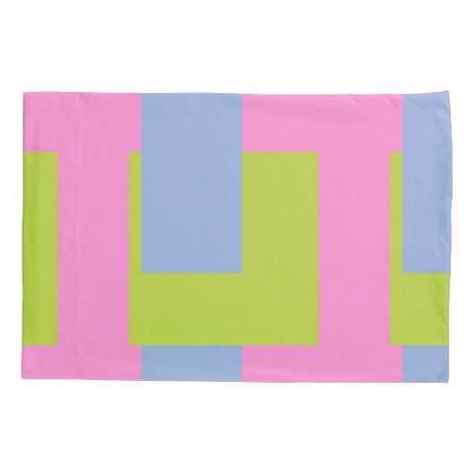 Tri Color Pillowcase 枕カバー (裏面-左)