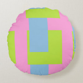 Tri Color Round Pillow ラウンドクッション