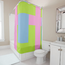Tri Color Shower Curtain シャワーカーテン