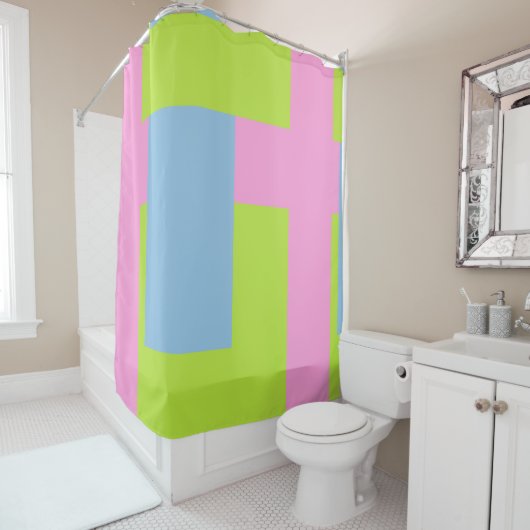 Tri Color Shower Curtain シャワーカーテン (インサイチュ)