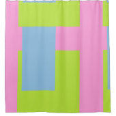 Tri Color Shower Curtain シャワーカーテン (正面)