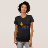 TRI-ME TRIATHLETE -水泳/走られる/バイク Tシャツ (正面フル)