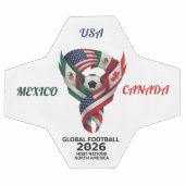 Tri-Nation Soccer Ball | Mexico USA Canada | 2026  サッカーボール (フラット)