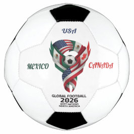 Tri-Nation Soccer Ball | Mexico USA Canada | 2026  サッカーボール