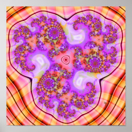 Tri-Spiral Push (12" x 12")アートプリントポスター ポスター