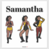 Tri Style Dancer Gold Cherry #1 シール (シート)