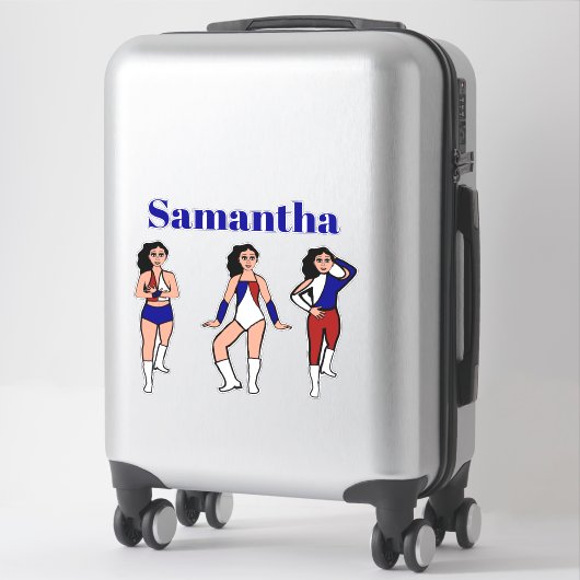 Tri Style Dancer RWB #2 Sticker シール (スーツケース)