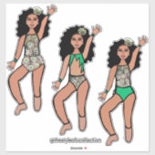 Tri-Styled Dancer Peacock #2 シール (シート)