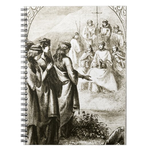 「Triaからの聖職者の宗教会議の視野、 ノートブック (正面)