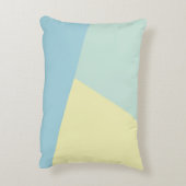 Triadic調子-モダンな色のブロックのアクセントの枕 アクセントクッション (裏面(縦))