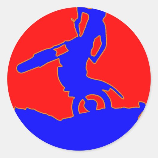 TRIAL ラウンドシール (正面)