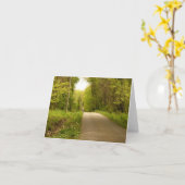 triangle湖の沼地のnotecard -オハイオ州の平静 カード (黄色い花)