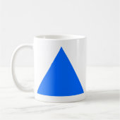 Triangle jGibney The MUSEUM Zazzle Gives コーヒーマグカップ (左)
