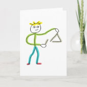 Triangle Playing Stickman カード (正面)