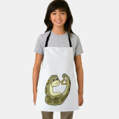 Triangle.PNGを使用した音楽のヘビ エプロン (インサイチュ)