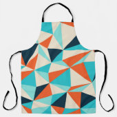 Triangle seamless pattern エプロン (正面)