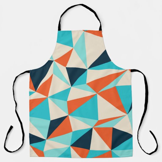 Triangle seamless pattern エプロン (正面)
