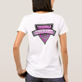 TriangleCycling.Comの女性のベビードールのTシャツ Tシャツ (裏面)