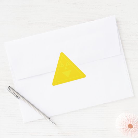 Trianglely Sticker 三角形シール (封筒)