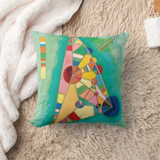Triangles カラフル by Wassily Kandinsky クッション (ブランケット)