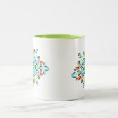 ~Triangular~の雪片のマグ ツートーンマグカップ (中央)