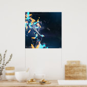 Triangulo astracto_poster ポスター (キッチン)