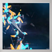 Triangulo astracto_poster ポスター (正面)