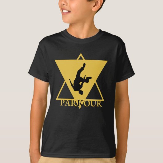 Triángulo Parkour Tシャツ (正面)
