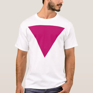 triángulo rosa. tシャツ