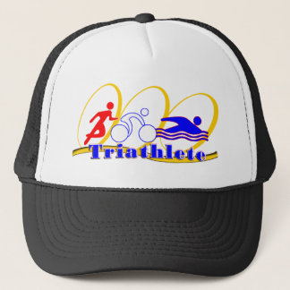 Triathleteの水泳の操業バイク キャップ