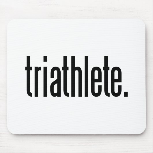 Triathlete. マウスパッド (正面)