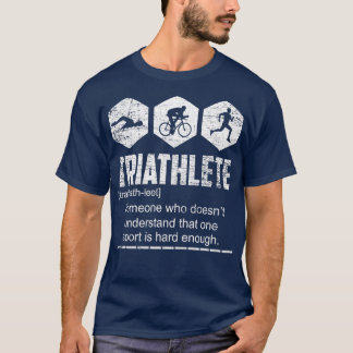 Triathlete Hard Training Tシャツ