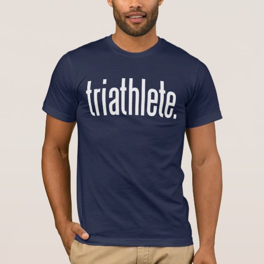 Triathlete. Tシャツ (正面)