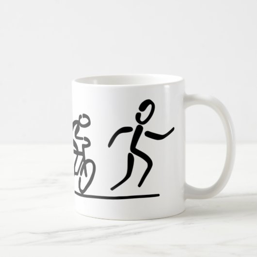 Triathlon コーヒーマグカップ (右)