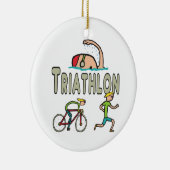 Triathlon セラミックオーナメント (右)