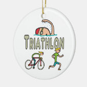 Triathlon セラミックオーナメント (左)