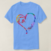 Triathlon heart tシャツ (デザイン正面)