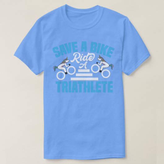 Triathlon Motif for Triathletes 16 Tシャツ (デザイン正面)