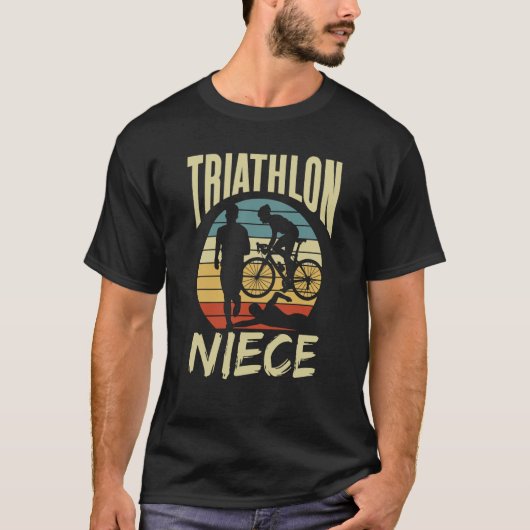 Triathlon Niece Triathlete Sport Tシャツ (正面)