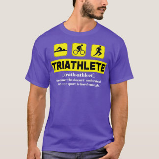 Triathlon Sports for a Swimmer Cyclist amp Runner  Tシャツ