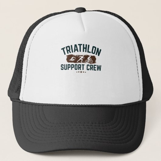 Triathlon Support Crew Family Coach キャップ (正面)