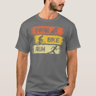 Triathlon Swim Bike Run 22 Tシャツ