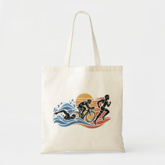 Triathlon Tasche – Schwimmen Radfahren Laufen トートバッグ